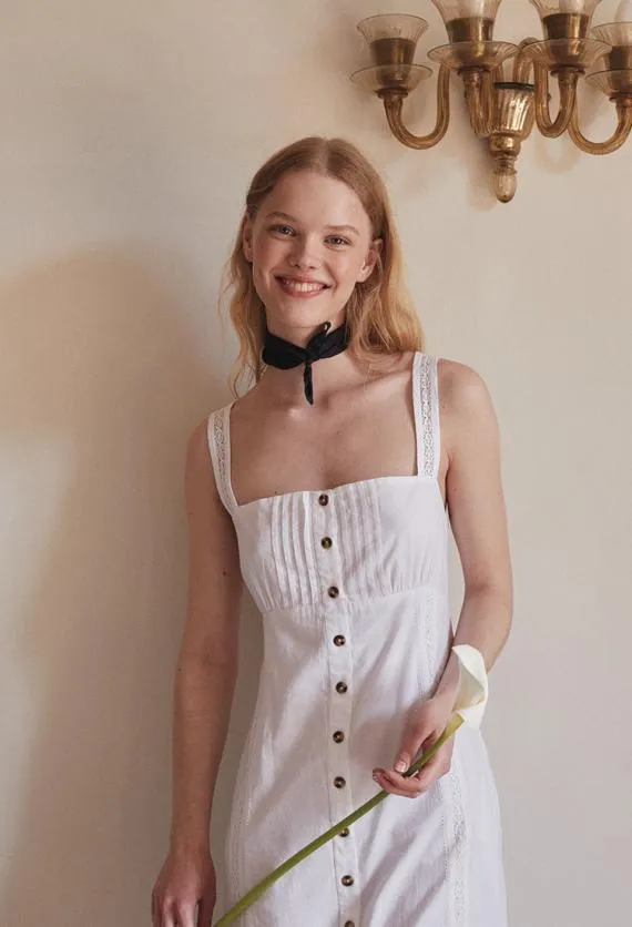 Ciao Lucia Long Dresses Marta Dress White 8211 Women