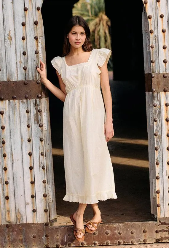 Ciao Lucia Long Dresses Olin Dress Butter 8211 Women