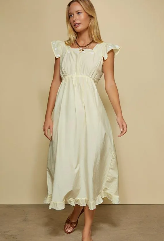 Ciao Lucia Long Dresses Olin Dress Butter 8211 Women