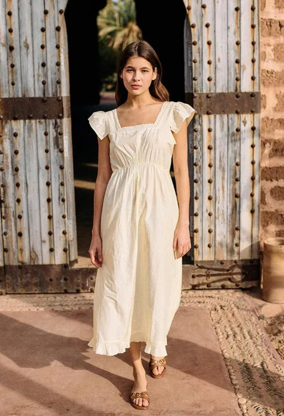 Ciao Lucia Long Dresses Olin Dress Butter 8211 Women