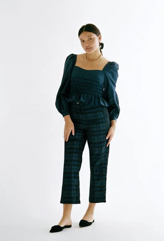Ciao Lucia Long Sleeve Tops Katina Top Midnight 8211 Women