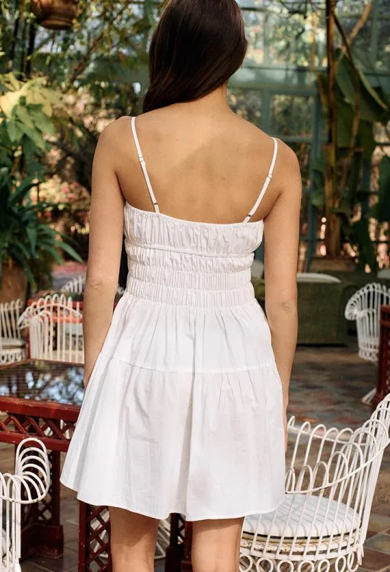 Ciao Lucia Mini Dresses Caserto Dress White 8211 Women
