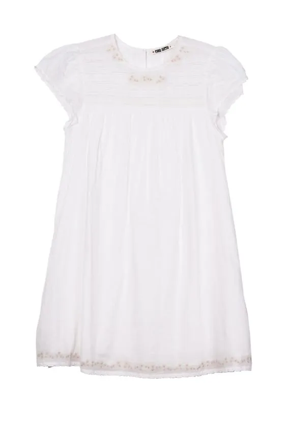 Ciao Lucia Mini Dresses Joelle Cap Sleeved Cotton Mini Dress 8211 Women
