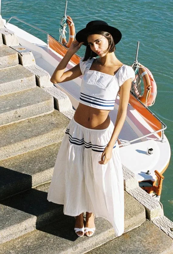 Ciao Lucia Short Sleeve Tops Paz Top White 8211 Women