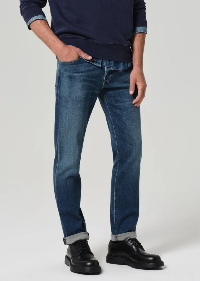 Citizens Of Humanity Adler Slim Cashmere Denim In Cyrus Men Jeans