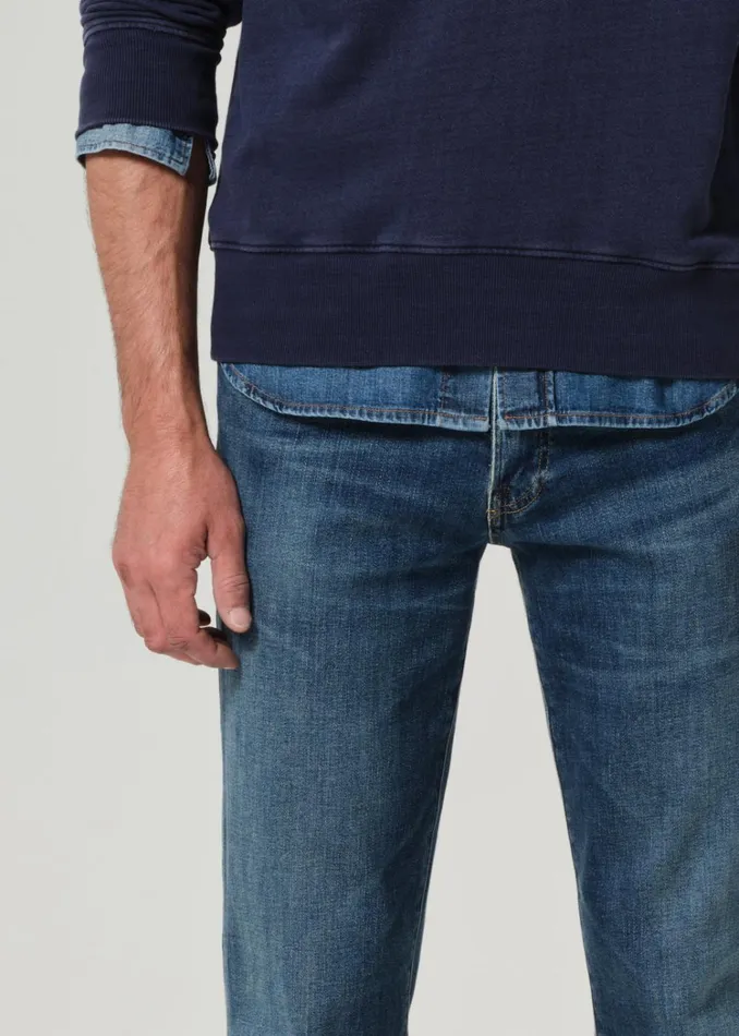 Citizens Of Humanity Adler Slim Cashmere Denim In Cyrus Men Jeans