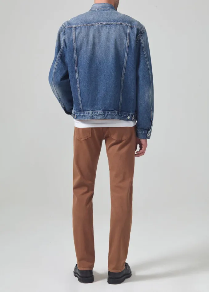 Citizens Of Humanity Adler Slim French Terry In Tree House Men Pants
