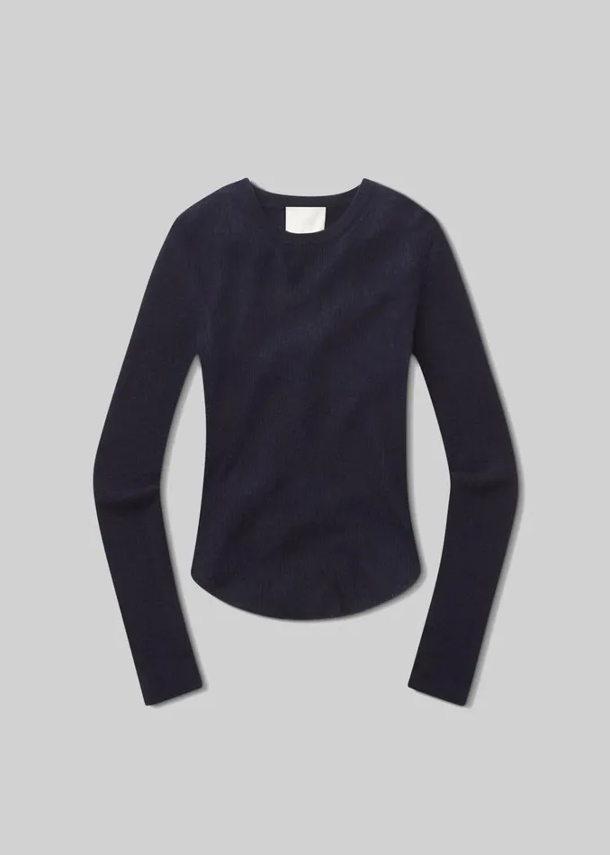 Citizens Of Humanity Alessia Crewneck Sweater In Navy Women Tops