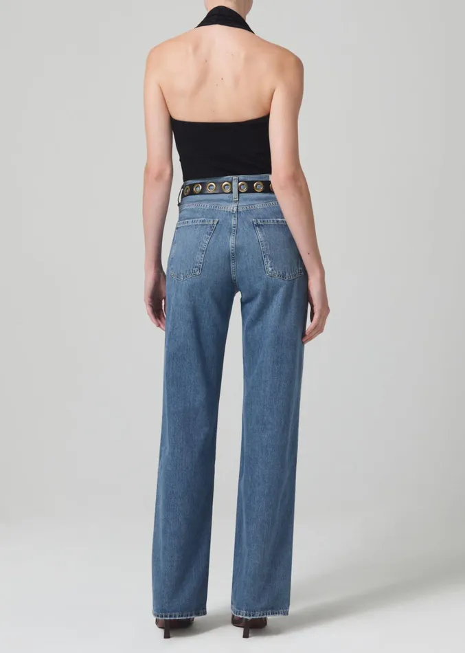 Citizens Of Humanity Annina High Rise Wide Leg 30034 In Starsign Women Jeans