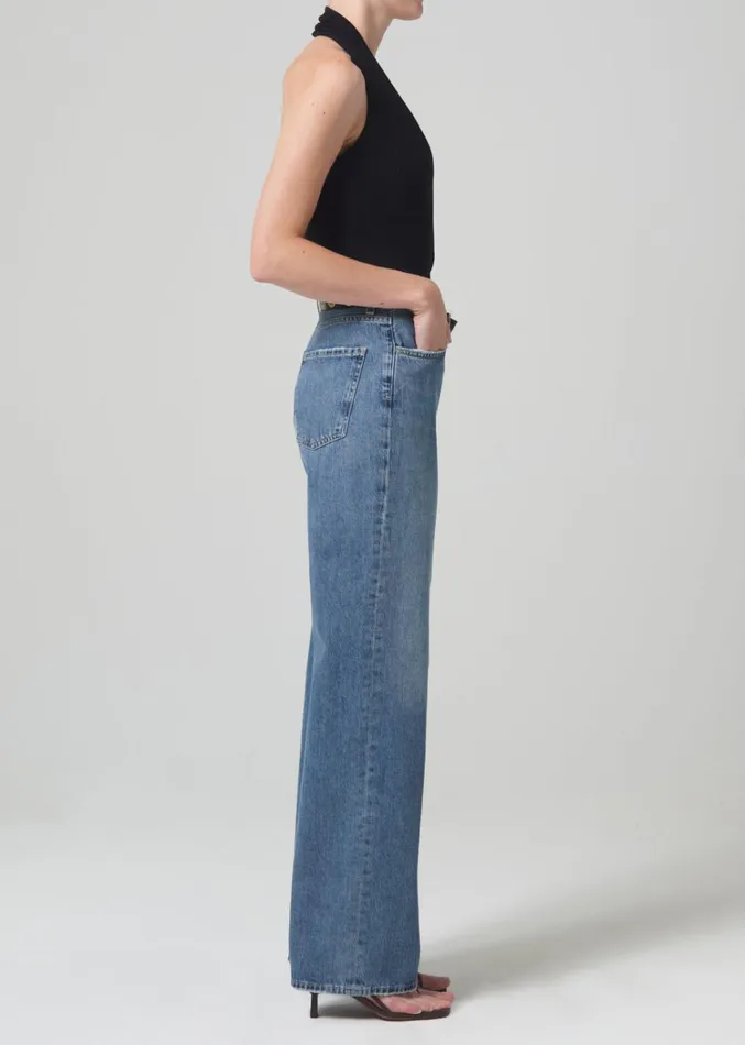 Citizens Of Humanity Annina High Rise Wide Leg 30034 In Starsign Women Jeans