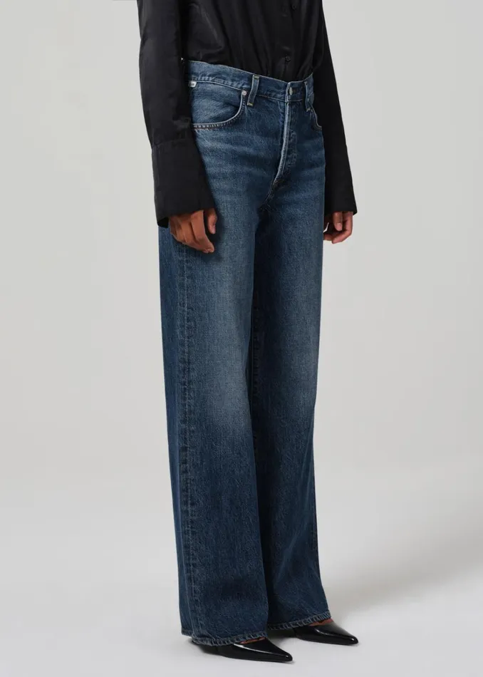 Citizens Of Humanity Annina High Rise Wide Leg 30034 In Westwood Women Jeans