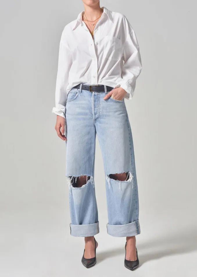Citizens Of Humanity Ayla Baggy In Pagoda Women Jeans