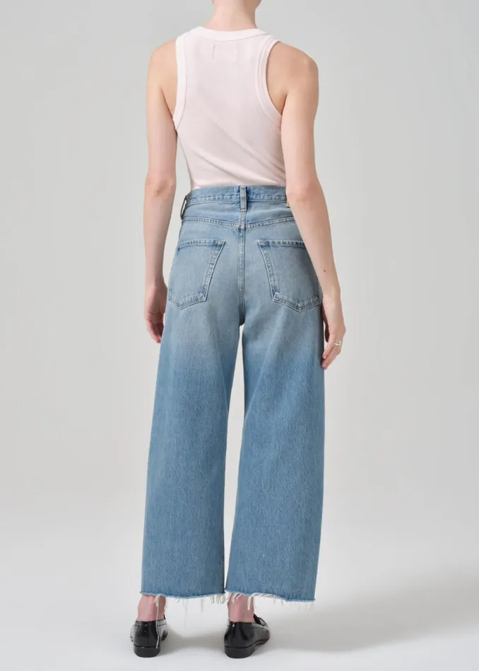 Citizens Of Humanity Ayla Raw Hem Crop In Sodapop Women Jeans