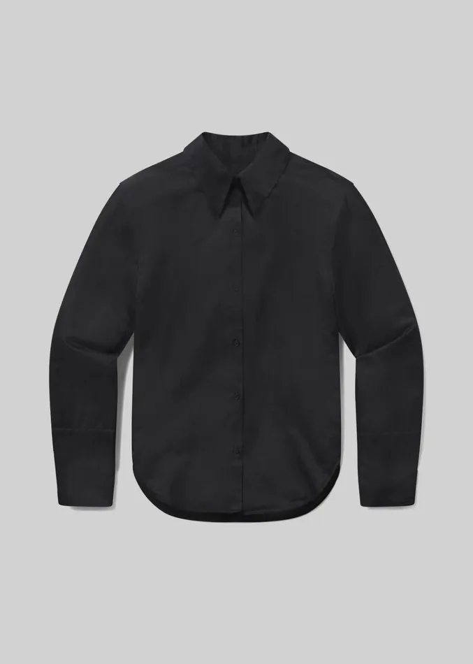 Citizens Of Humanity Camilia Shirt In Black Women Tops