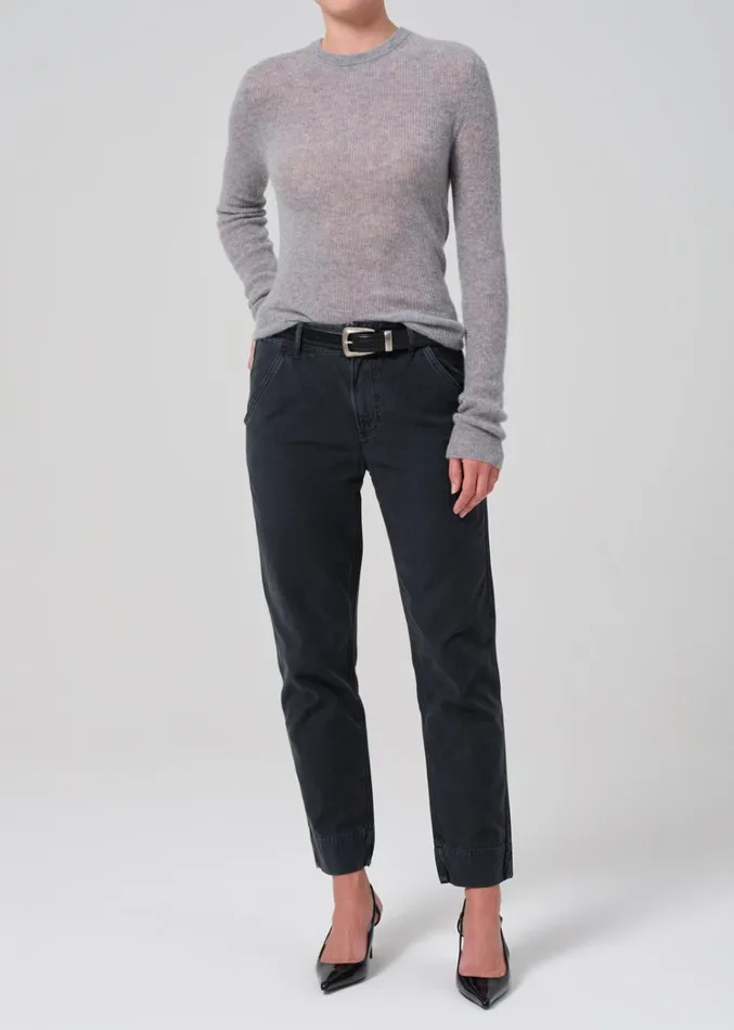 Citizens Of Humanity Carter Utility Pant In Washed Black Women Pants