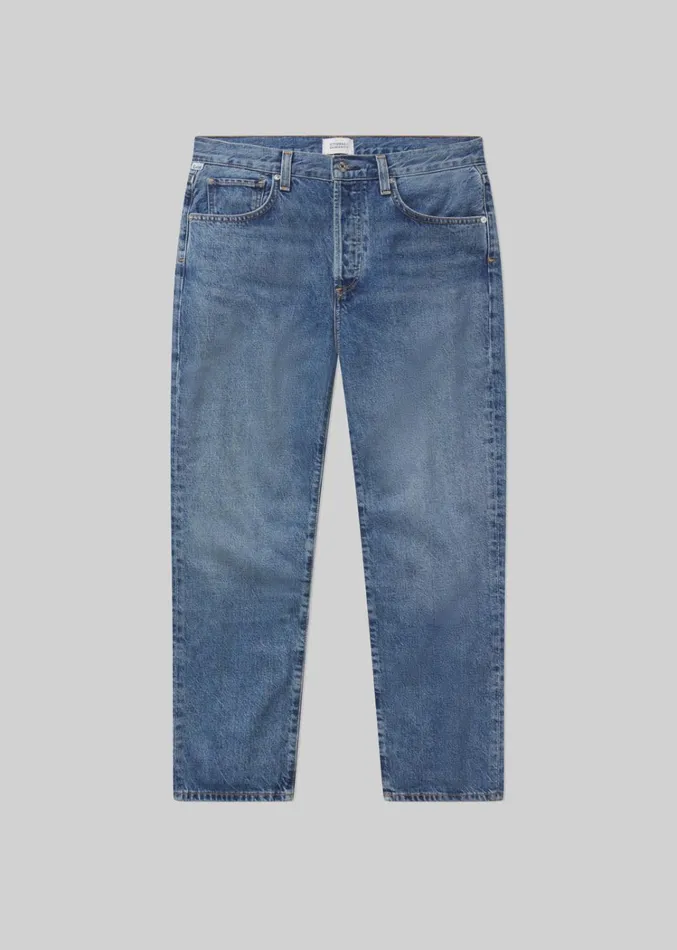 Citizens Of Humanity Emery Crop Relaxed Straight In Siesta Women Jeans