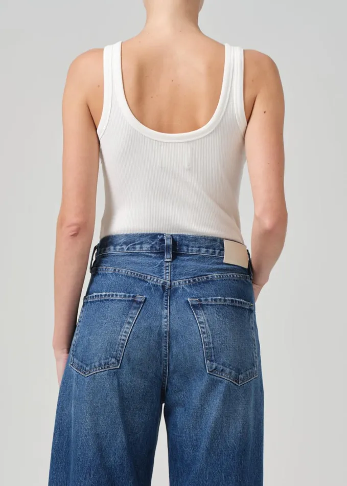 Citizens Of Humanity Faye Tank In Pashmina Women Tops
