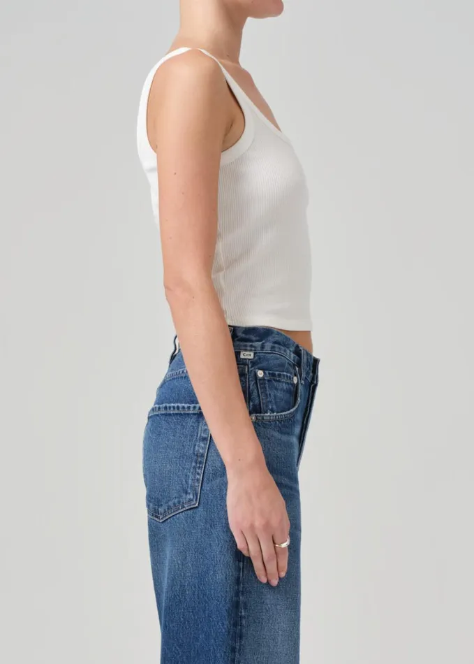 Citizens Of Humanity Faye Tank In Pashmina Women Tops