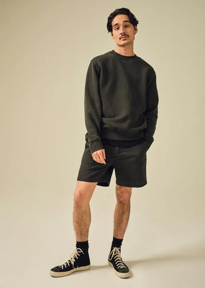 Citizens Of Humanity Finn Chino Short In Charred Cedar Men Shorts