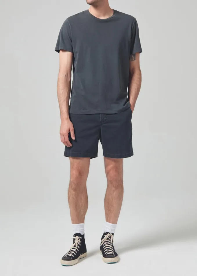 Citizens Of Humanity Finn Chino Short In Charred Cedar Men Shorts
