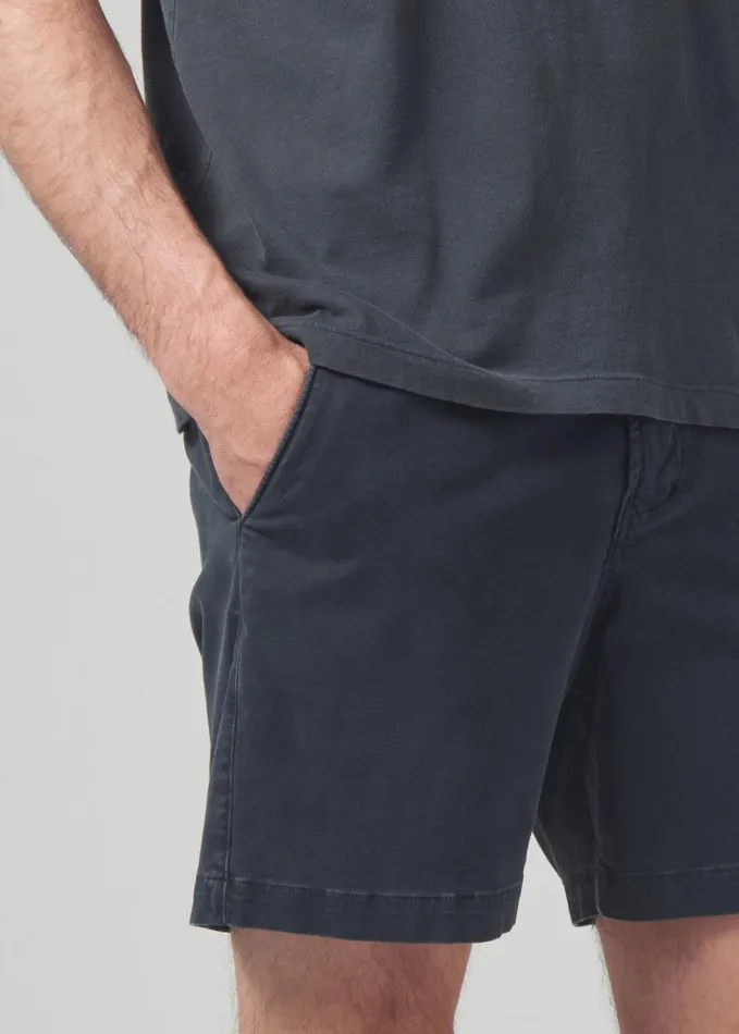 Citizens Of Humanity Finn Chino Short In Charred Cedar Men Shorts