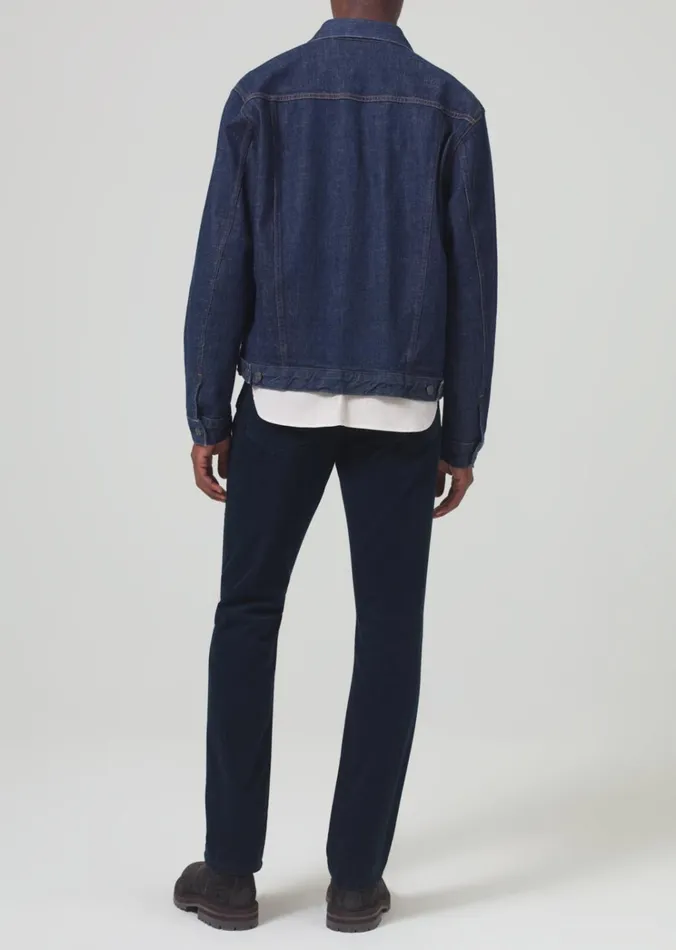 Citizens Of Humanity Gage Slim Straight Corduroy In Navy Men Pants
