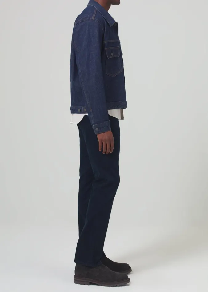 Citizens Of Humanity Gage Slim Straight Corduroy In Navy Men Pants