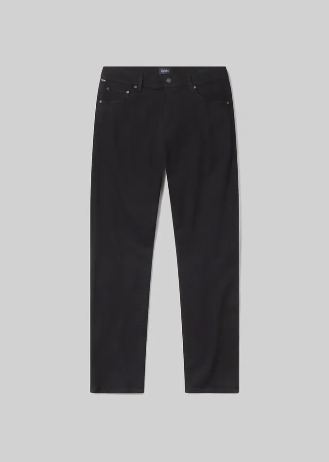Citizens Of Humanity Gage Slim Straight Soft Weft In Black Men Pants