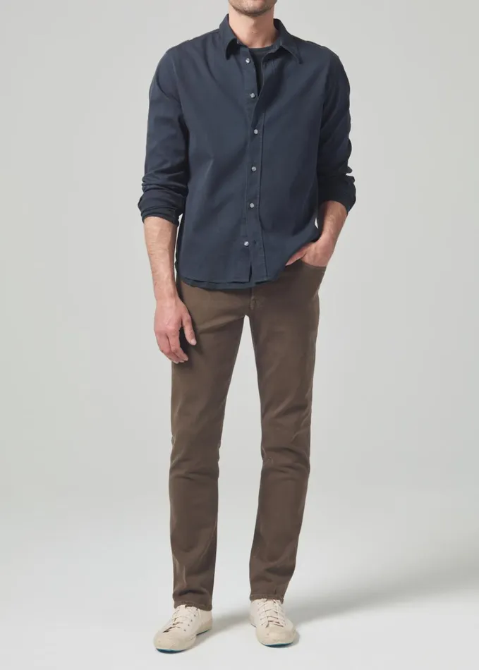 Citizens Of Humanity Gage Slim Straight Soft Weft In Froth Men Pants
