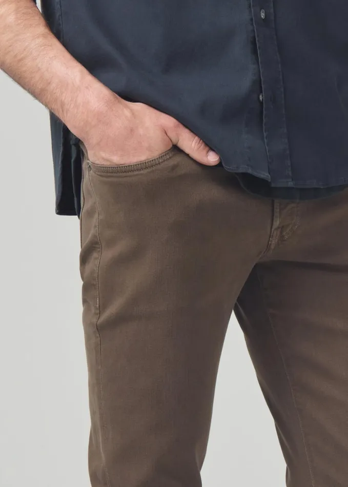 Citizens Of Humanity Gage Slim Straight Soft Weft In Froth Men Pants