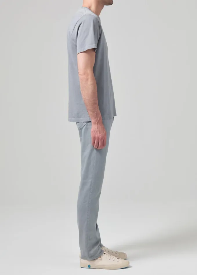 Citizens Of Humanity Gage Slim Straight Stretch Linen In Stone Age Men Pants