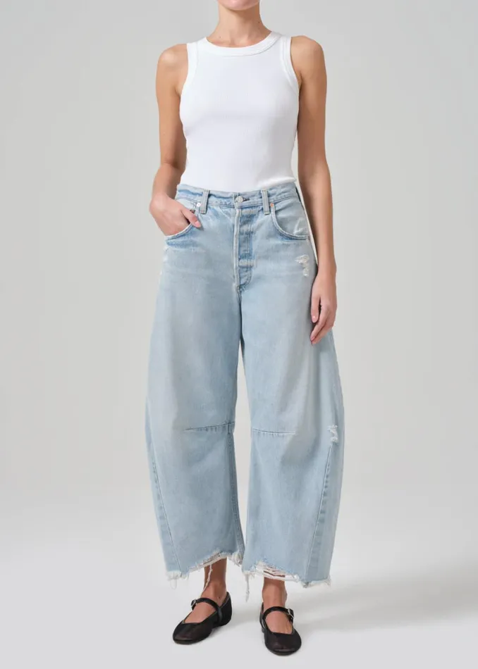 Citizens Of Humanity Isabel Rib Tank In White Women Tops