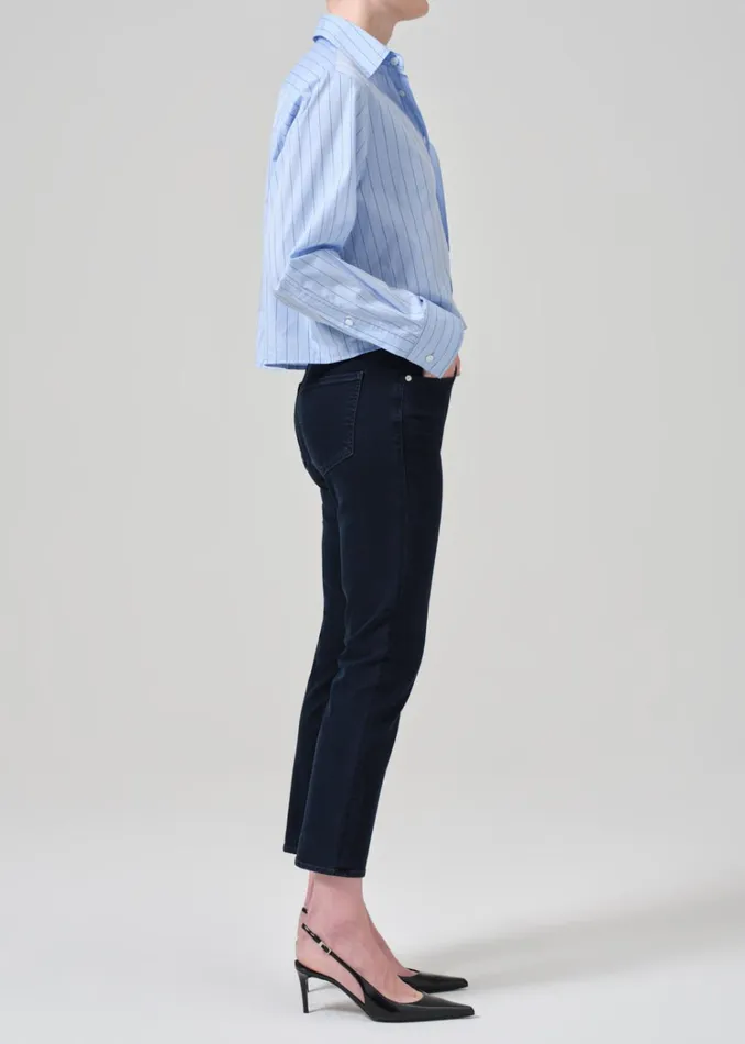 Citizens Of Humanity Isola Slim Crop In Chamber Women Jeans