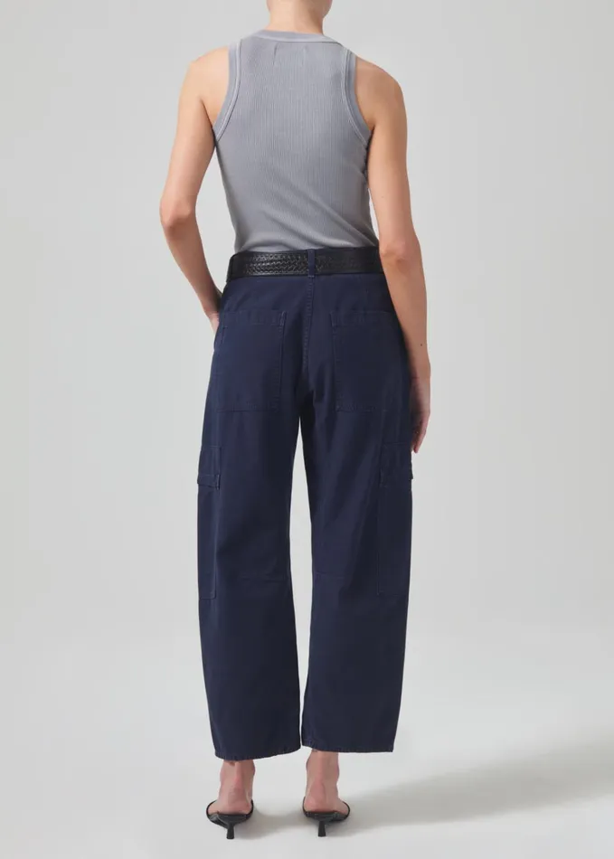 Citizens Of Humanity Marcelle Low Slung Easy Cargo In Night Flight Women Pants