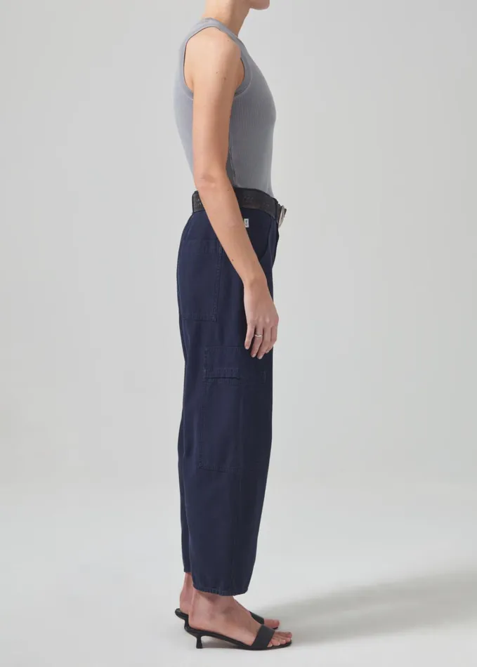 Citizens Of Humanity Marcelle Low Slung Easy Cargo In Night Flight Women Pants