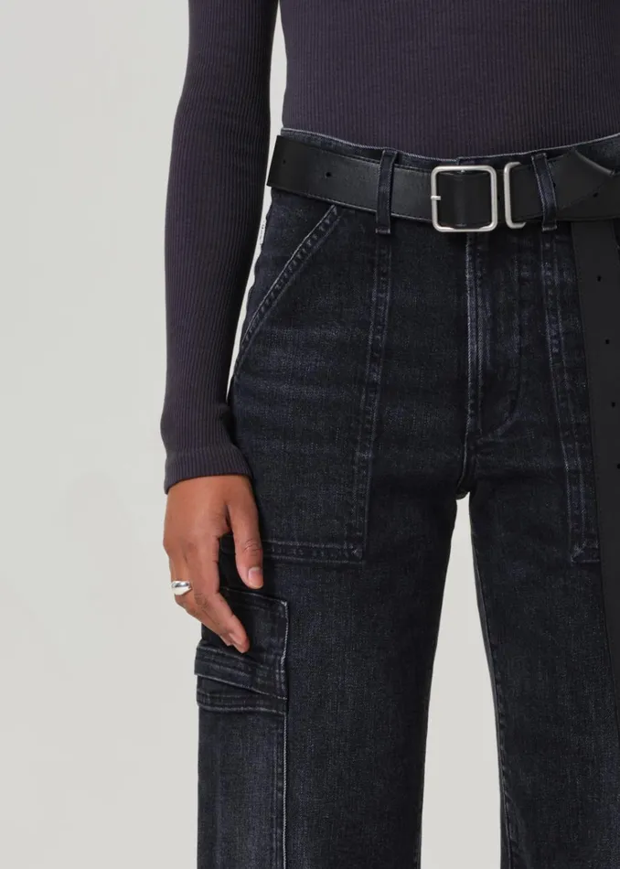 Citizens Of Humanity Marcelle Low Slung Easy Cargo In Trinity Women Jeans