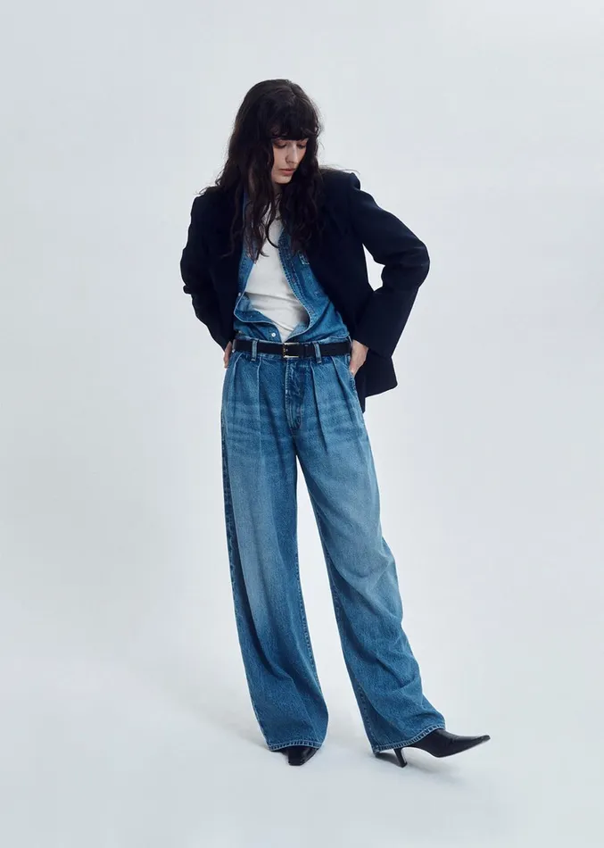 Citizens Of Humanity Petra Pleated Trouser In Nensi Women Jeans