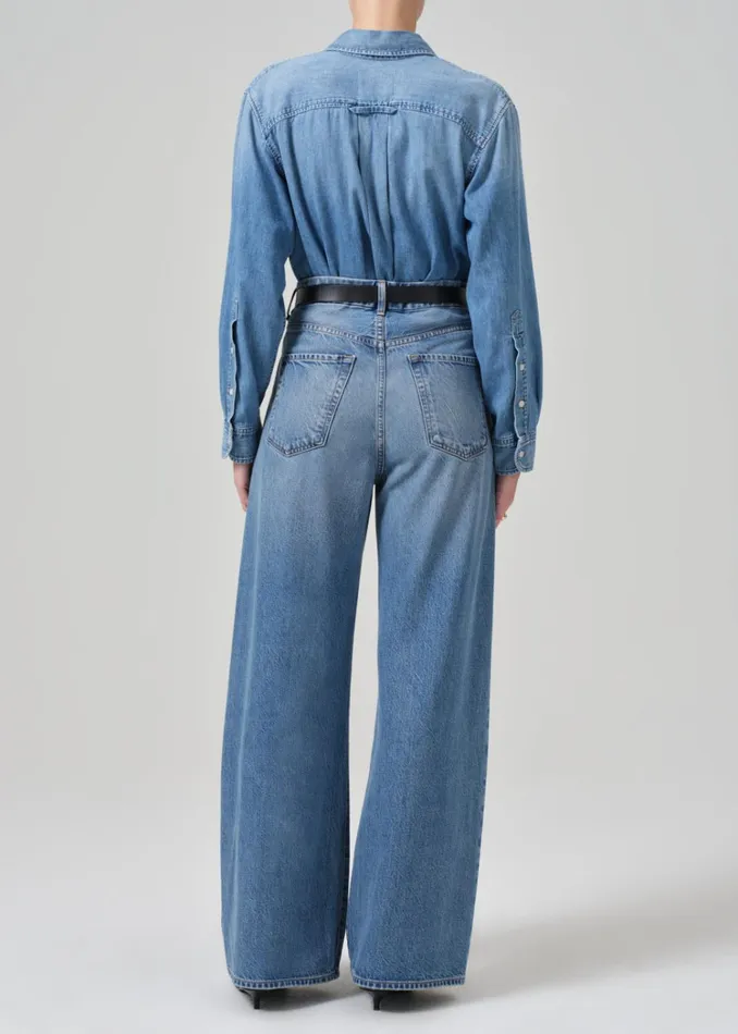 Citizens Of Humanity Petra Pleated Trouser In Nensi Women Jeans