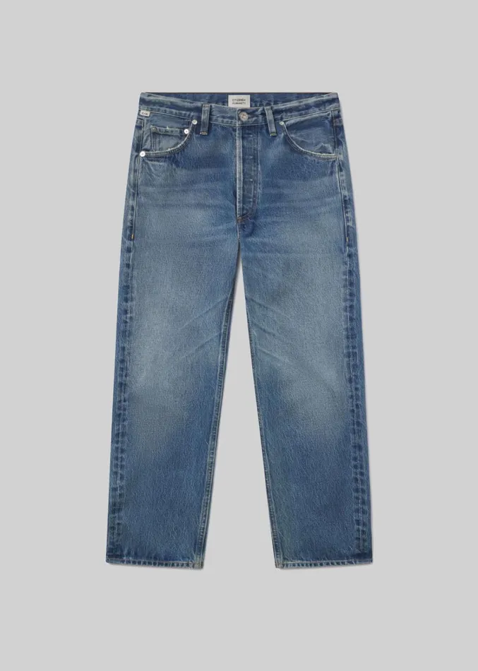 Citizens Of Humanity Winslow Cropped Boyfriend In Pacifica Women Jeans
