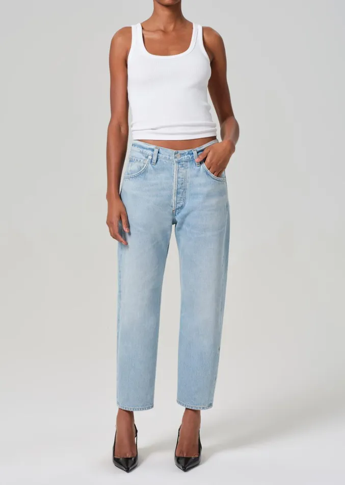 Citizens Of Humanity Winslow Cropped Boyfriend In Pippa Women Jeans