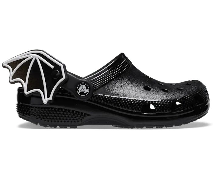 Classic I AM Bat Clog Black Women Crocs Platforms 038 Wedges