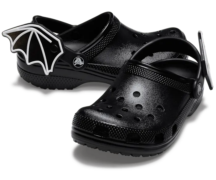 Classic I AM Bat Clog Black Women Crocs Platforms 038 Wedges