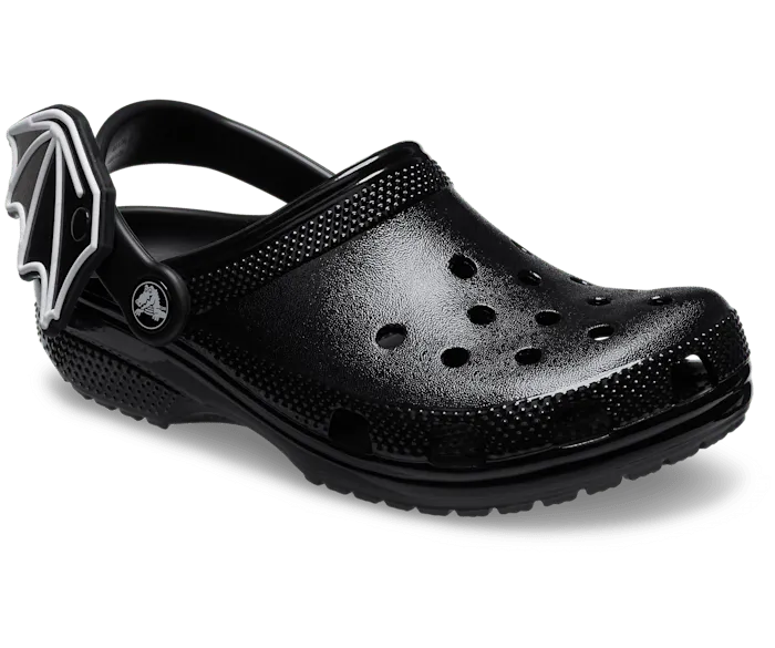 Classic I AM Bat Clog Black Women Crocs Platforms 038 Wedges