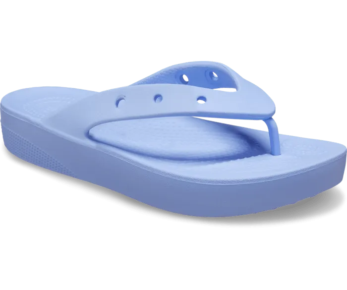 Classic Platform Flip Moon Jelly Women Crocs FlipFlops