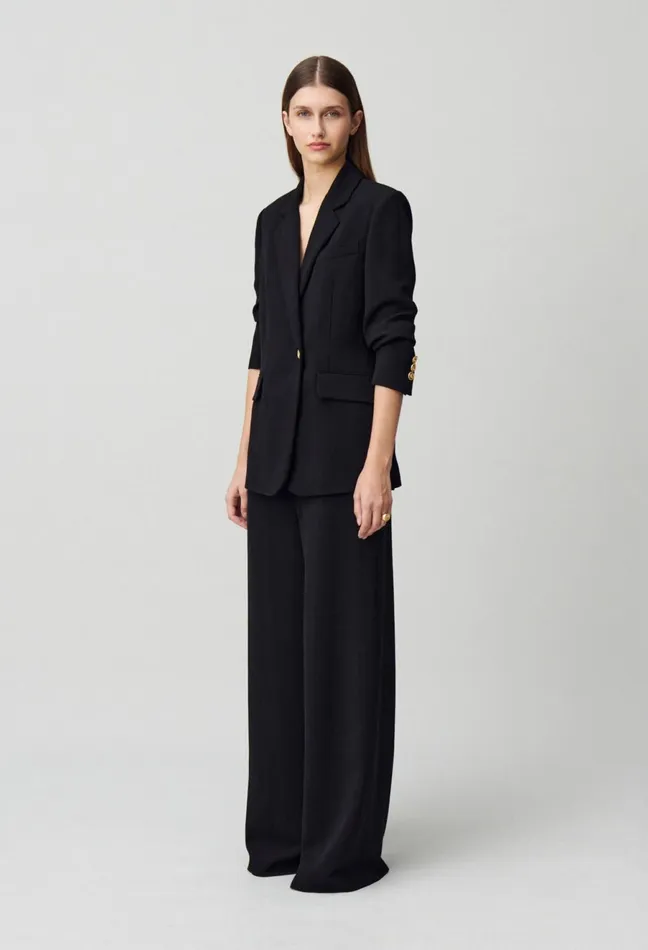 Claudie Pierlot Buttoned Blazer Black Women Blazers