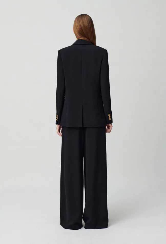 Claudie Pierlot Buttoned Blazer Black Women Blazers Claudie Pierlot Buttoned Blazer Black Women Blazers