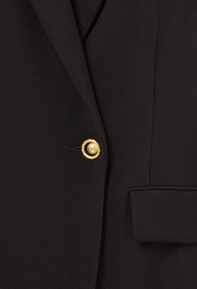Claudie Pierlot Buttoned Blazer Black Women Blazers Claudie Pierlot Buttoned Blazer Black Women Blazers