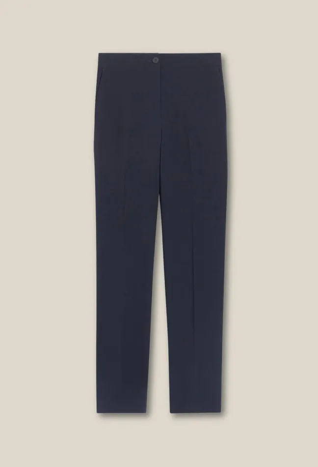 Claudie Pierlot Navy Blue Suit Trousers Women Jeans And Trousers Claudie Pierlot Navy Blue Suit Trousers Women Jeans And Trousers