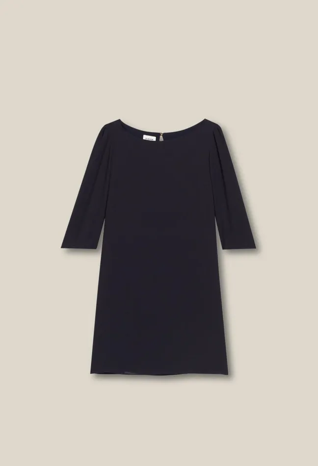 Claudie Pierlot Short Rififi Dress Navy Women Dresses