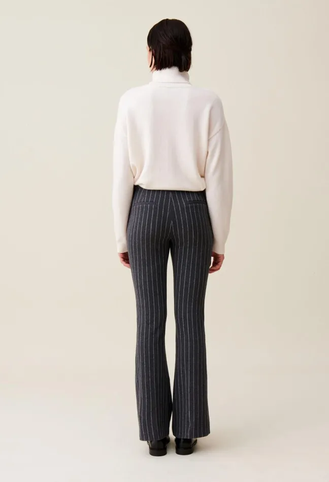 Claudie Pierlot Striped Flared Trousers Dualcolor Women Jeans And Trousers Claudie Pierlot Striped Flared Trousers Dualcolor Women Jeans And Trousers